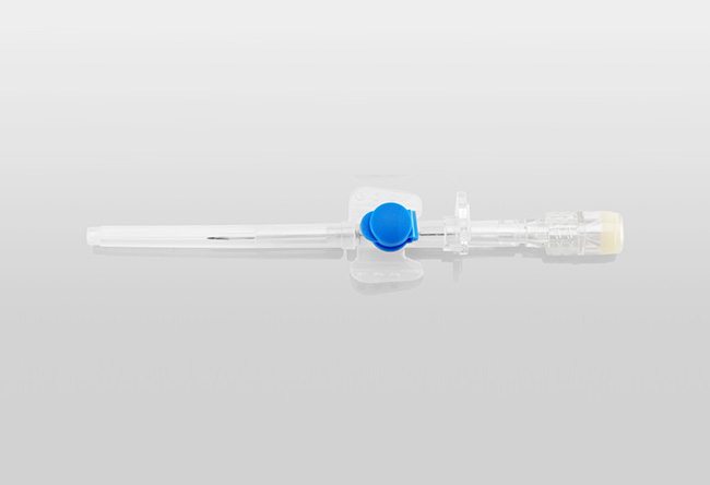 I.V. Cannula with injection valve