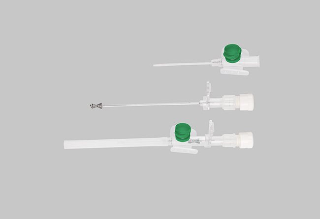 Safety I.V. Cannula with injection valve