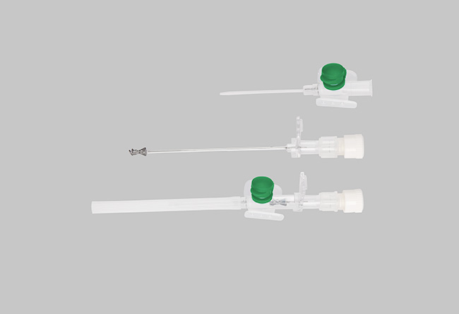 Safety I.V. Cannula with injection valve