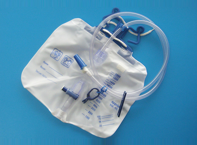 Urine Bag without Drop Chamber