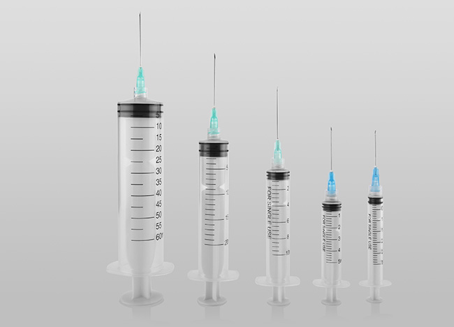 Disposable syringe，1~60ml，Luer Lock