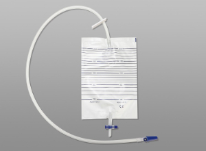 2000ml Urine Bag with Free Needle Sampling Port and Tube Clamp